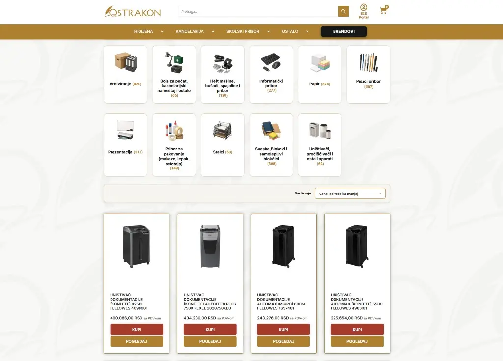 Ostrakon catalogue